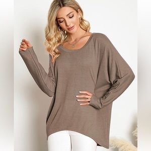 Zanzea Collection Batwing Sleeve Blouse